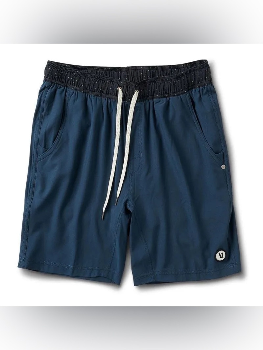 Vuori Kore Lined Shorts Men’s Small Navy 7” Inseam Performance
